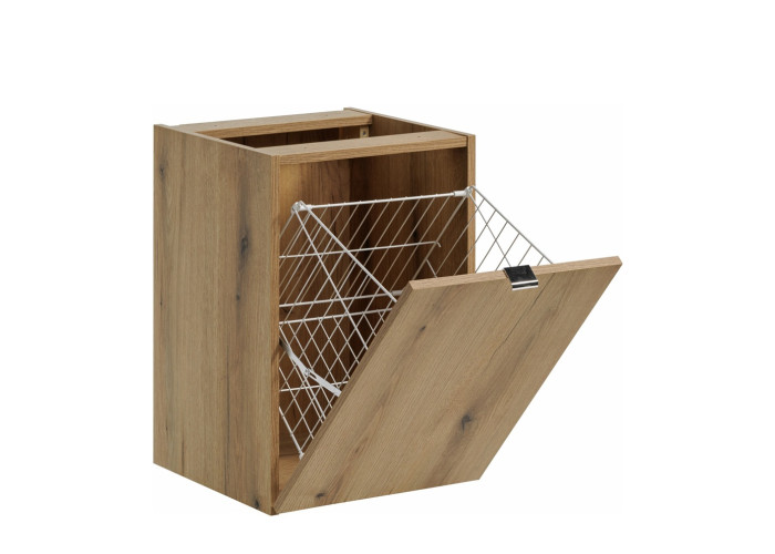 NOVA dub 81-40-1DK kúpeľňová skrinka s košom 40 cm NOVA dub 81-40-1DK kúpeľňová skrinka s košom 40 cm