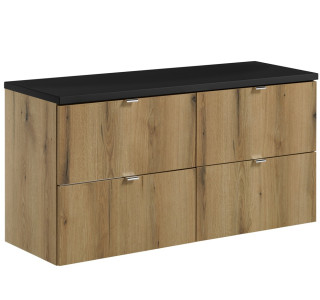 NOVA dub 82-120-60-60-DC skrinka pod umývadlo 120 cm
