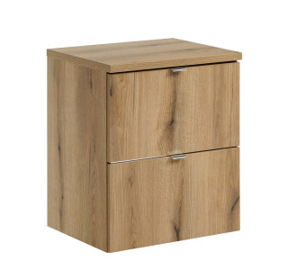 NOVA dub 82-50-2S-DD skrinka pod umývadlo 50 cm
