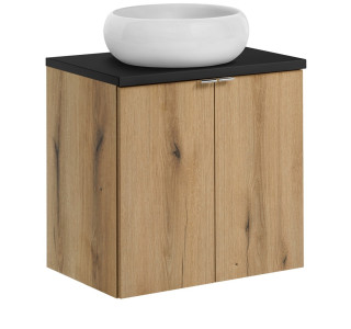 NOVA dub 82-60-2D-DCU skrinka s umývadlom 60 cm