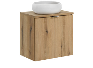 NOVA dub 82-60-2D-DDU skrinka s umývadlom 60 cm NOVA dub 82-60-2D-DDU skrinka s umývadlom 60 cm
