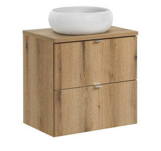 NOVA dub 82-60-2S-DDU skrinka s umývadlom 60 cm