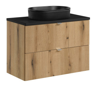 NOVA dub 82-80-2S-DCU skrinka s umývadlom 80 cm