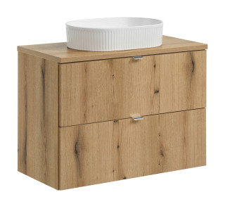 NOVA dub 82-80-2S-DDU skrinka s umývadlom 80 cm
