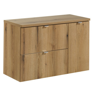 NOVA dub 82-90-60-30-DD skrinka pod umývadlo 90 cm