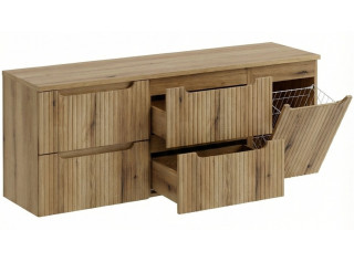 NOVA dub evoke 82-160-2 skrinka pod umývadlo 160 cm