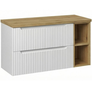 NOVA WHITE 82-100-W2-DE skrinka pod umývadlo 100 cm