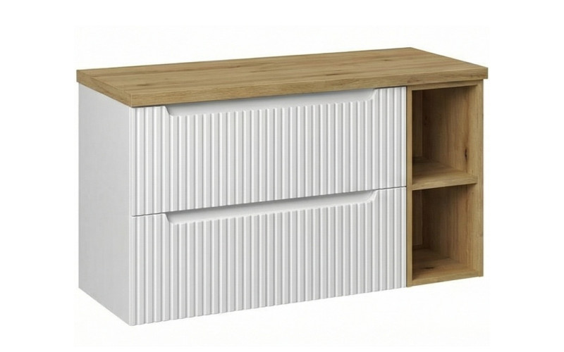 NOVA WHITE 82-100-W2-DE skrinka pod umývadlo 100 cm