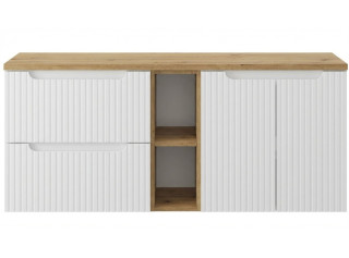 NOVA WHITE 82-140-W2-DE skrinka pod umývadlo 140 cm