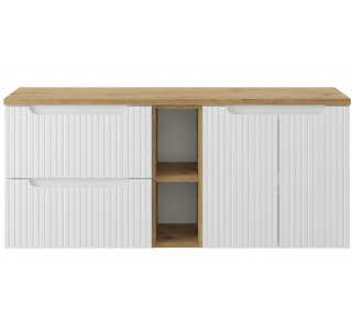 NOVA WHITE 82-140-W2-DE skrinka pod umývadlo 140 cm