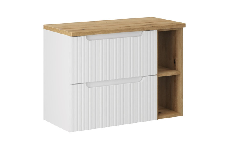 NOVA WHITE 82-80-W2-DE skrinka pod umývadlo 80 cm NOVA WHITE 82-80-W2-DE skrinka pod umývadlo 80 cm