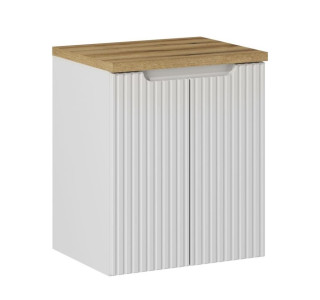 NOVA WHITE 82-50-2D-DD skrinka pod umývadlo 50 cm