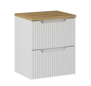 NOVA WHITE 82-50-2S-DD skrinka pod umývadlo 50 cm