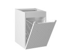 NOVA WHITE 81-40-1DK kúpeľňová skrinka s košom 40 cm