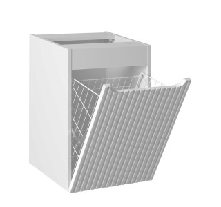 NOVA WHITE 81-40-1DK kúpeľňová skrinka s košom 40 cm