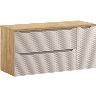 OCEAN Beige 82-120-90-30-2S-D skrinka pod umývadlo 120 cm