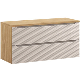 OCEAN Beige 82-120-2S-D skrinka pod umývadlo 120 cm