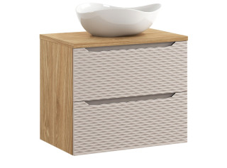 OCEAN Beige 82-70-2S-DU skrinka s umývadlom 70 cm OCEAN Beige 82-70-2S-DU skrinka s umývadlom 70 cm