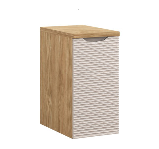 OCEAN Beige 81-30-1D-D závesná skrinka do kúpelne 30 cm