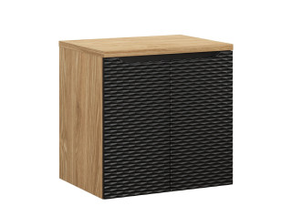 OCEAN Black 82-60-2D-D skrinka pod umývadlo 60 cm OCEAN Black 82-60-2D-D skrinka pod umývadlo 60 cm