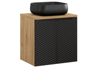 OCEAN Black 82-60-2D-DU skrinka s umývadlom 60 cm OCEAN Black 82-60-2D-DU skrinka s umývadlom 60 cm