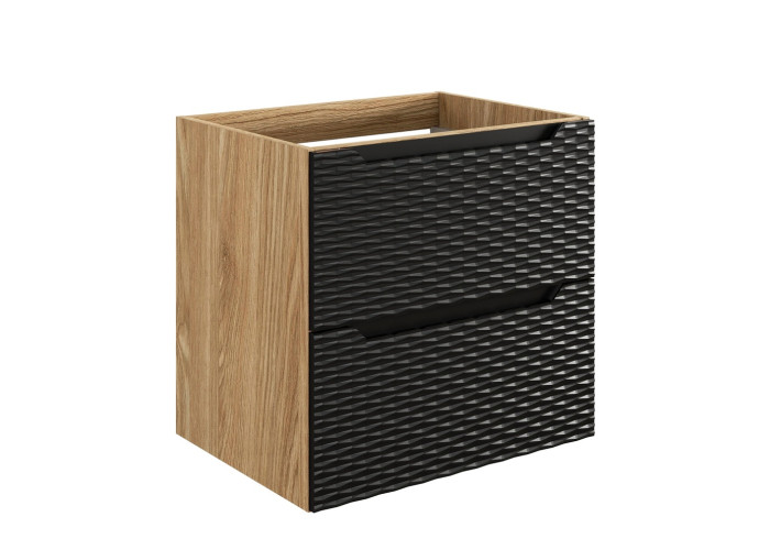 OCEAN Black 82-60-2S skrinka pod umývadlo 60 cm OCEAN Black 82-60-2S skrinka pod umývadlo 60 cm