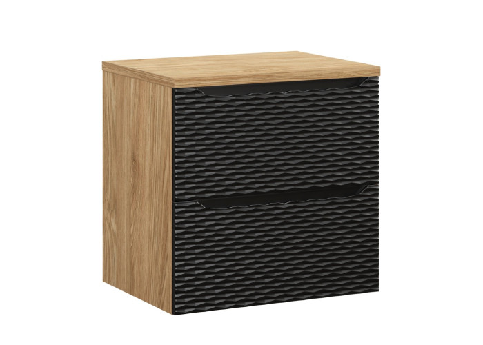 OCEAN Black 82-60-2S-D skrinka pod umývadlo 60 cm OCEAN Black 82-60-2S-D skrinka pod umývadlo 60 cm