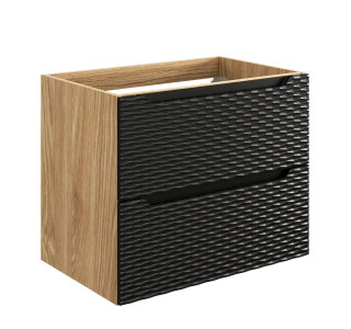 OCEAN Black 82-70-2S skrinka pod umývadlo 70 cm