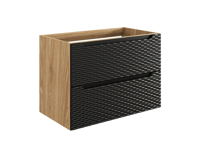 OCEAN Black 82-80-2S skrinka pod umývadlo 80 cm