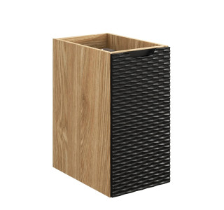 OCEAN Black 81-30-1D závesná skrinka do kúpelne 30 cm