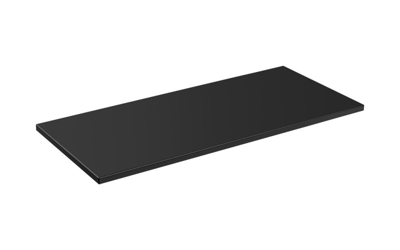 Doska pod umývadlo 120x46 cm Čierna matná