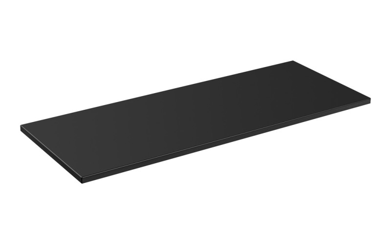 Doska pod umývadlo 140x46 cm Čierna matná