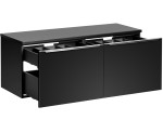 SANTA FE black 82-120-DC skrinka pod umývadlo 120 cm