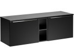 SANTA FE black 82-140-DC skrinka pod umývadlo 140 cm