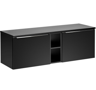 SANTA FE black 82-140-DC skrinka pod umývadlo 140 cm