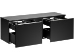SANTA FE black 82-140-DC skrinka pod umývadlo 140 cm