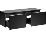 SANTA FE black 82-140-DC skrinka pod umývadlo 140 cm