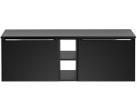 SANTA FE black 82-140-DC skrinka pod umývadlo 140 cm