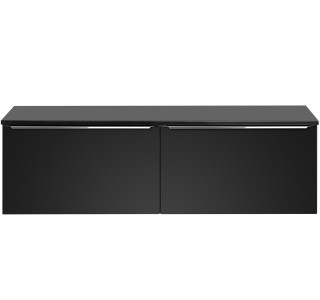 SANTA FE black 82-160-DC skrinka pod umývadlo 160 cm