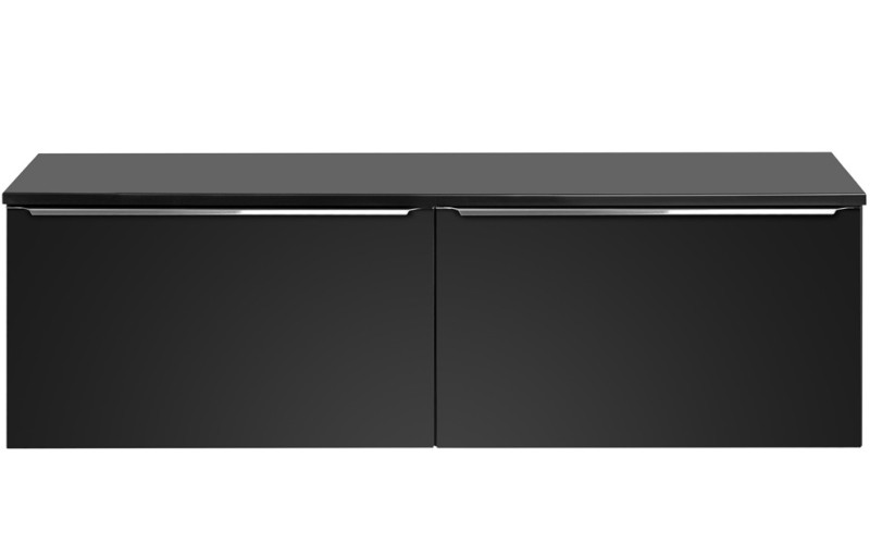SANTA FE black 82-160-DC skrinka pod umývadlo 160 cm