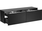 SANTA FE black 82-160-DC skrinka pod umývadlo 160 cm