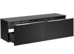 SANTA FE black 82-160-DC skrinka pod umývadlo 160 cm