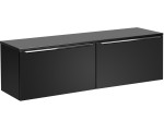 SANTA FE black 82-160-DC skrinka pod umývadlo 160 cm