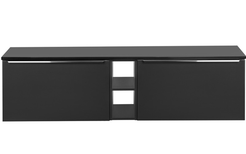 SANTA FE black 82-180-DC skrinka pod umývadlo 180 cm