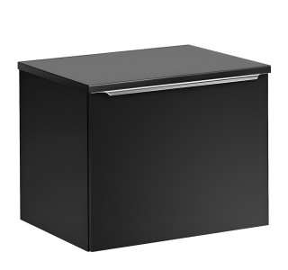 SANTA FE black 82-60-2S-DC skrinka pod umývadlo 60 cm