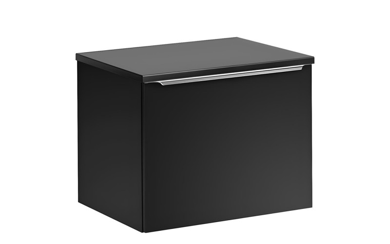 SANTA FE black 82-60-2S-DC skrinka pod umývadlo 60 cm