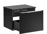 SANTA FE black 82-60-2S-DC skrinka pod umývadlo 60 cm