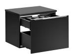 SANTA FE black 82-60-2S-DC skrinka pod umývadlo 60 cm