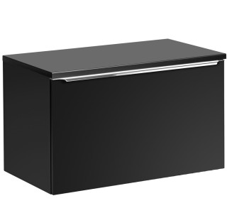 SANTA FE black 82-80-2S-DC skrinka pod umývadlo 80 cm