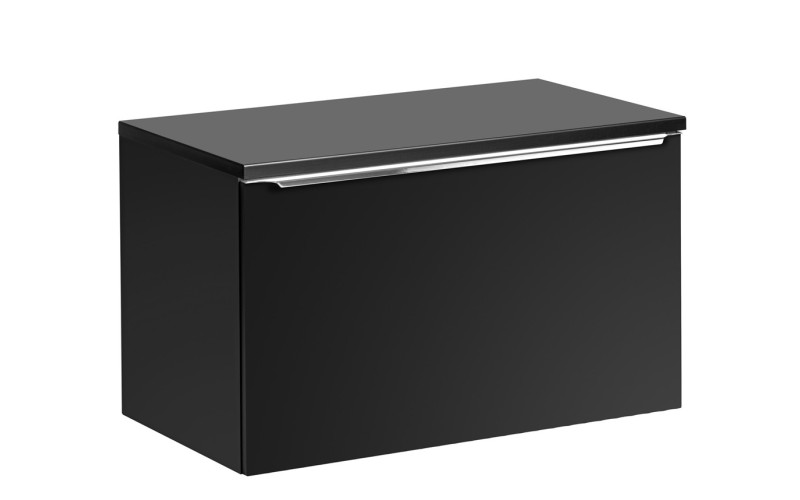 SANTA FE black 82-80-2S-DC skrinka pod umývadlo 80 cm